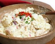 Pinoy Chicken Potato Salad