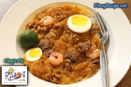 palabok recipe