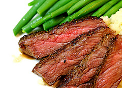 grilled steak