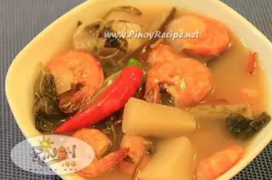 sinigang na hipon recipe