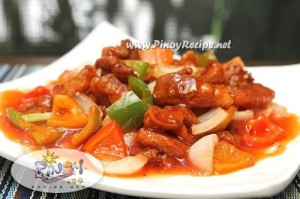 sweet and sour pork recipe