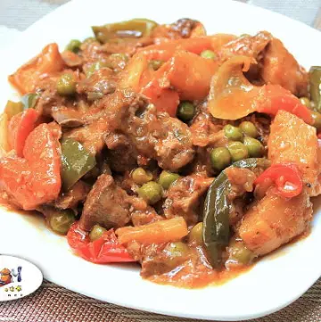 Kalderetang Kambing
