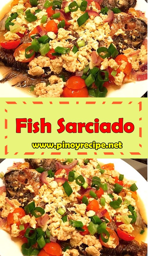 fish sarciado or sarciadong isda recipe