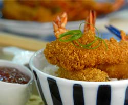 Pinoy Crispy prawn tempura