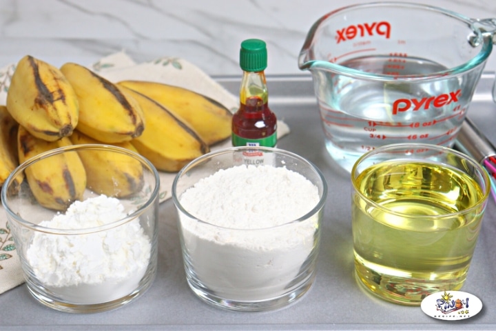 Ingredients of Crispy Maruya