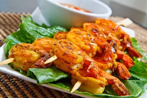 satay prawn recipe