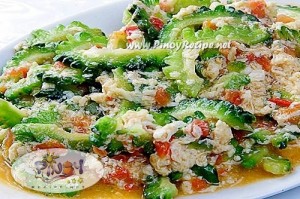ginisang ampalaya with egg recipe