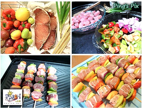 malasugi swordfish kebab recipe