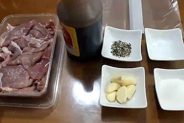 Beef Tapa Ingredients