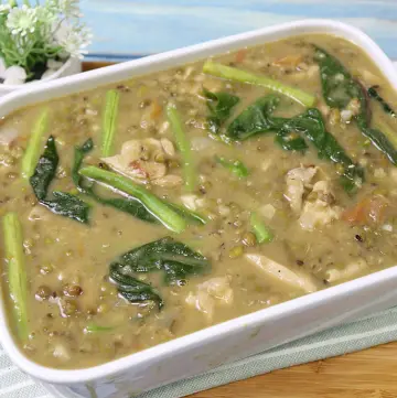 Ginisang Monggo with Chicken