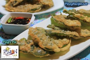 filipino kangkong fritters