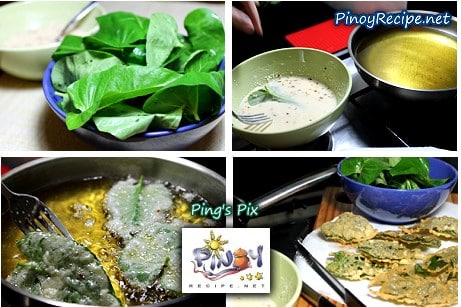 kangkong fritters ingredients kangkong fritters ingredients