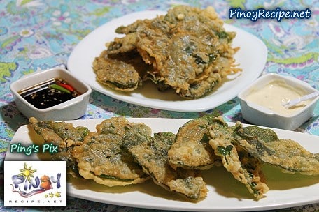 kangkong fritters recipe kangkong fritters recipe