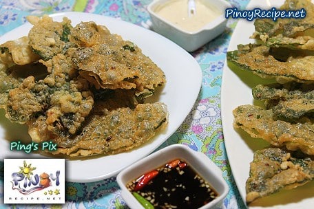 pinoy kangkong fritters pinoy kangkong fritters