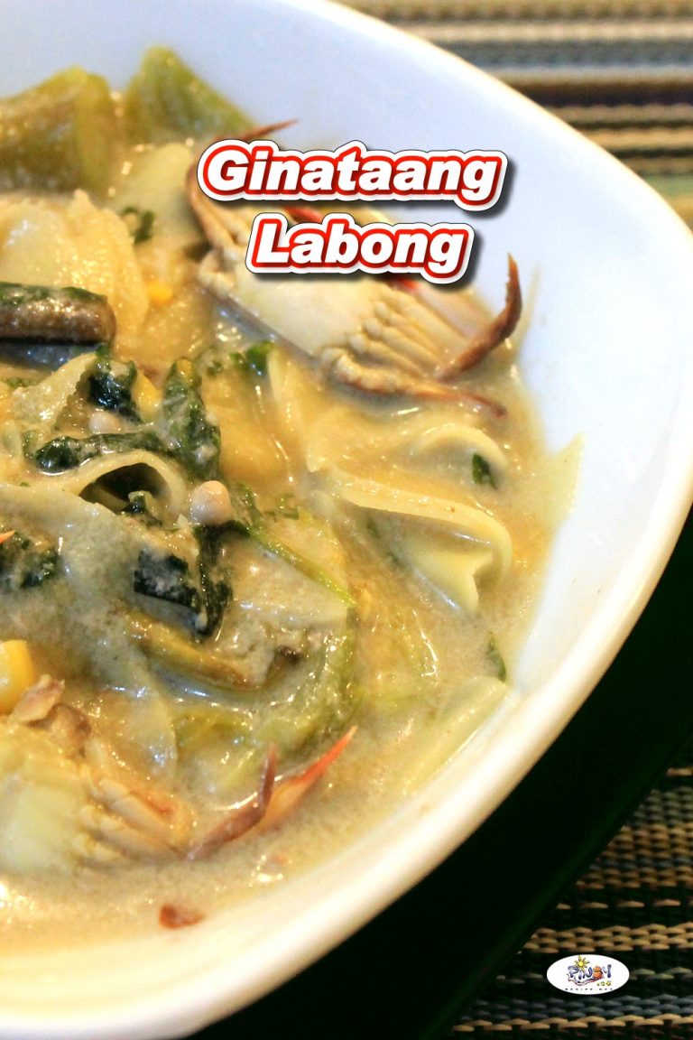 Ginataang Labong Recipe or Bamboo Shoots in Coconut Milk