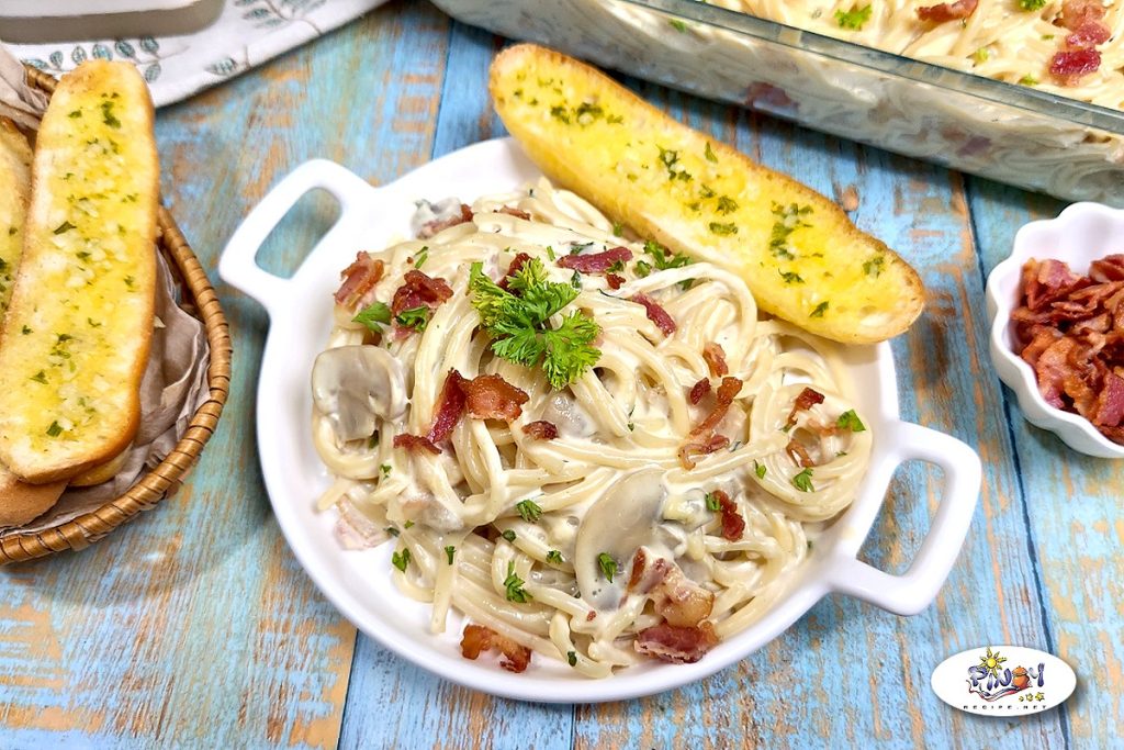 Creamy Carbonara Filipino Style