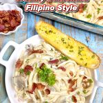Creamy Spaghetti Carbonara Filipino Style Recipe