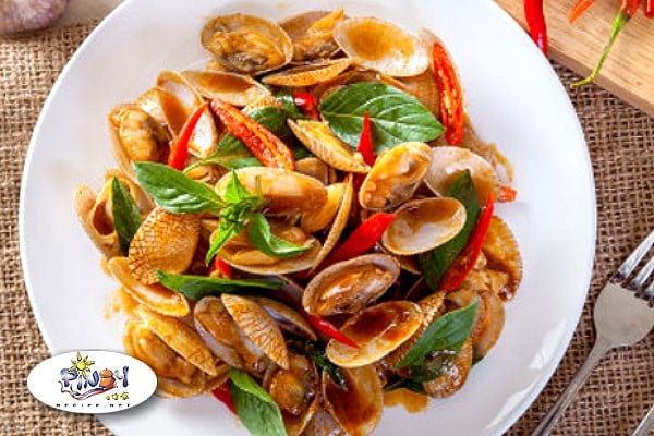 Stir Fried Chili Clams Recipe