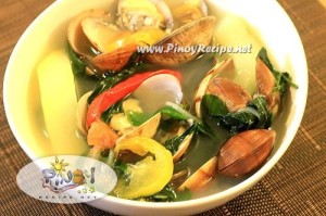 tinolang tulya recipe