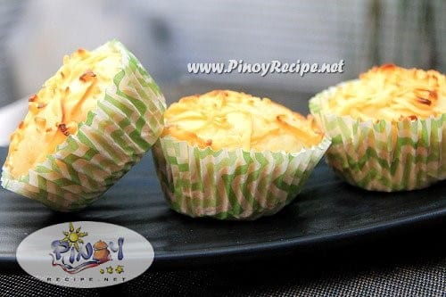Filipino cheese cupcakes recipe