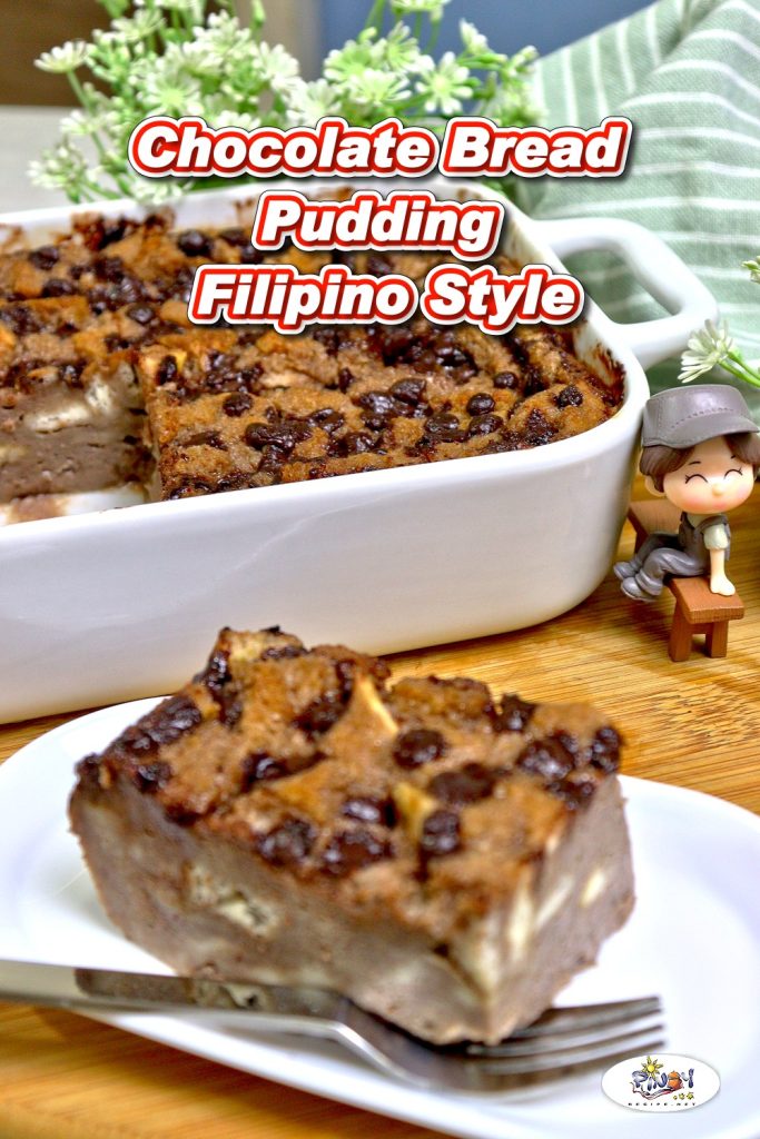 Filipino Chocolate Bread Pudding Recipe