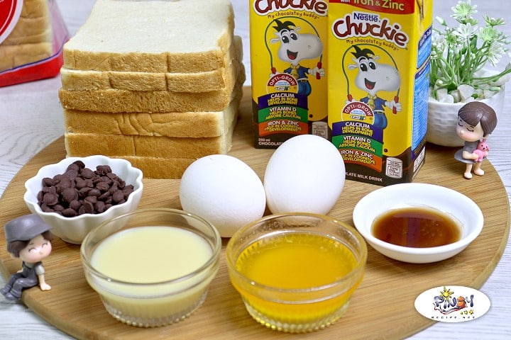 Chocolate Bread Pudding Ingredients