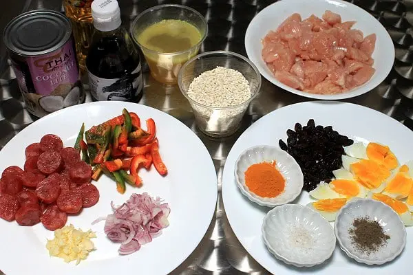 Bringhe Ingredients