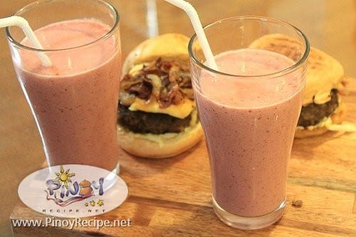 Strawberry and Banana Smoothie