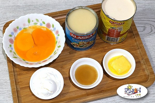 Yema Frosting Ingredients