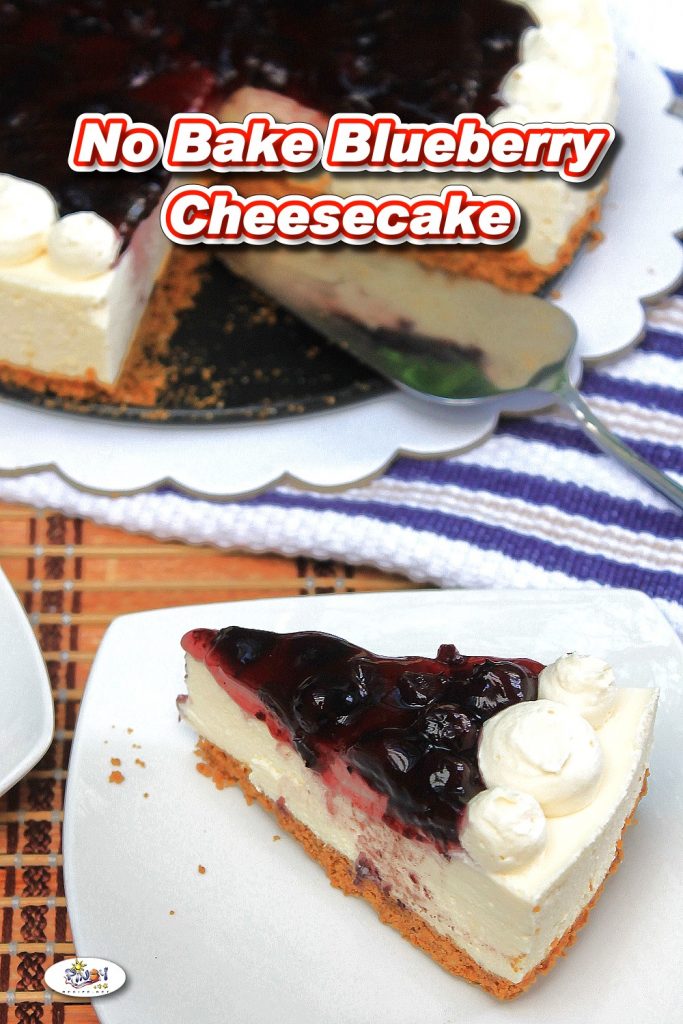 No Bake Blueberry Cheesecake Recipe Pinoy Recipe at iba pa
