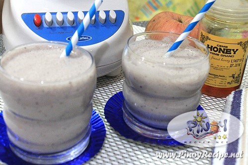 apple blueberry yogurt smoothie recipe