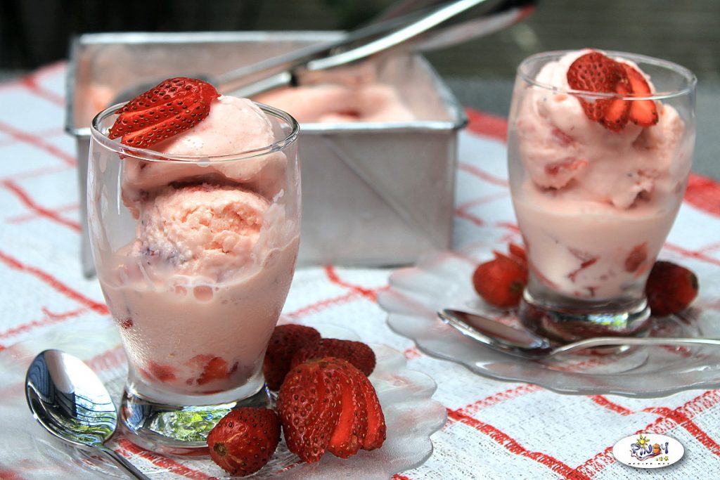 Strawberry Yogurt Ice Cream Recipe Pinoy Recipe at iba pa