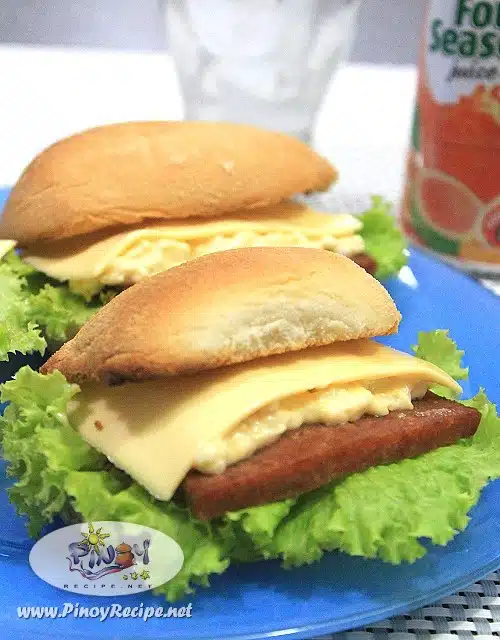 spam egg and cheese sandwich recipe