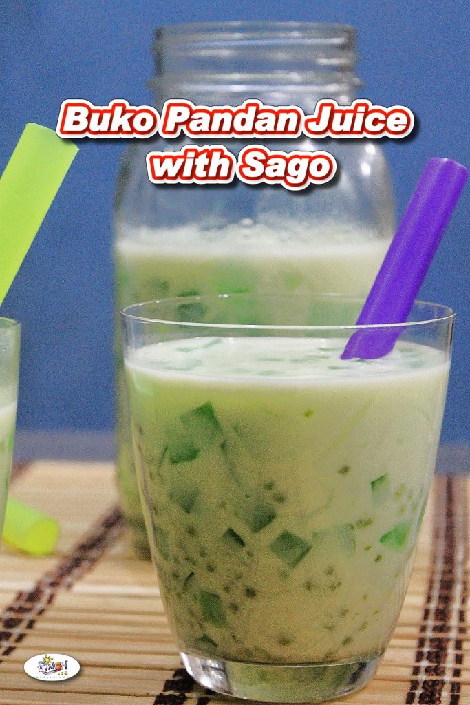 Buko Pandan Juice with Sago Recipe Pinoy Recipe at iba pa