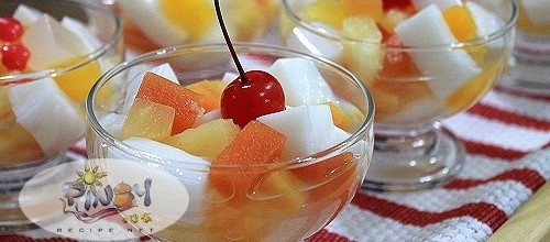  Agar Agar Fruit Cocktail Salad recipe
