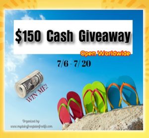$150 Cash Giveaway