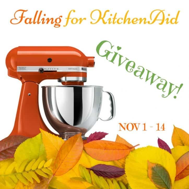 kitchenaid mixer giveaway