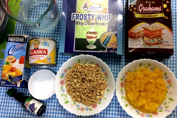 Ube Langkasuy Float Ingredients