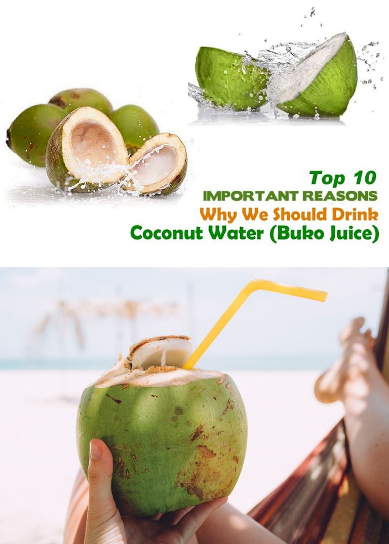 Top 10 Health Benefits of Coconut Water (Buko Juice)