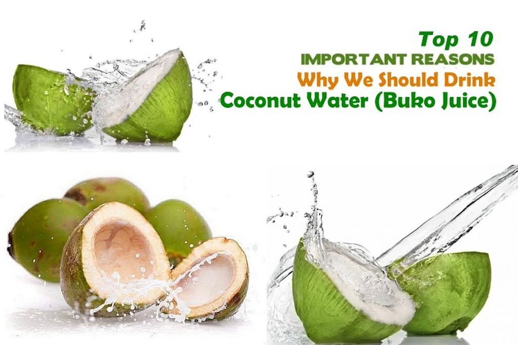 Top 10 Health Benefits of Coconut Water (Buko Juice)