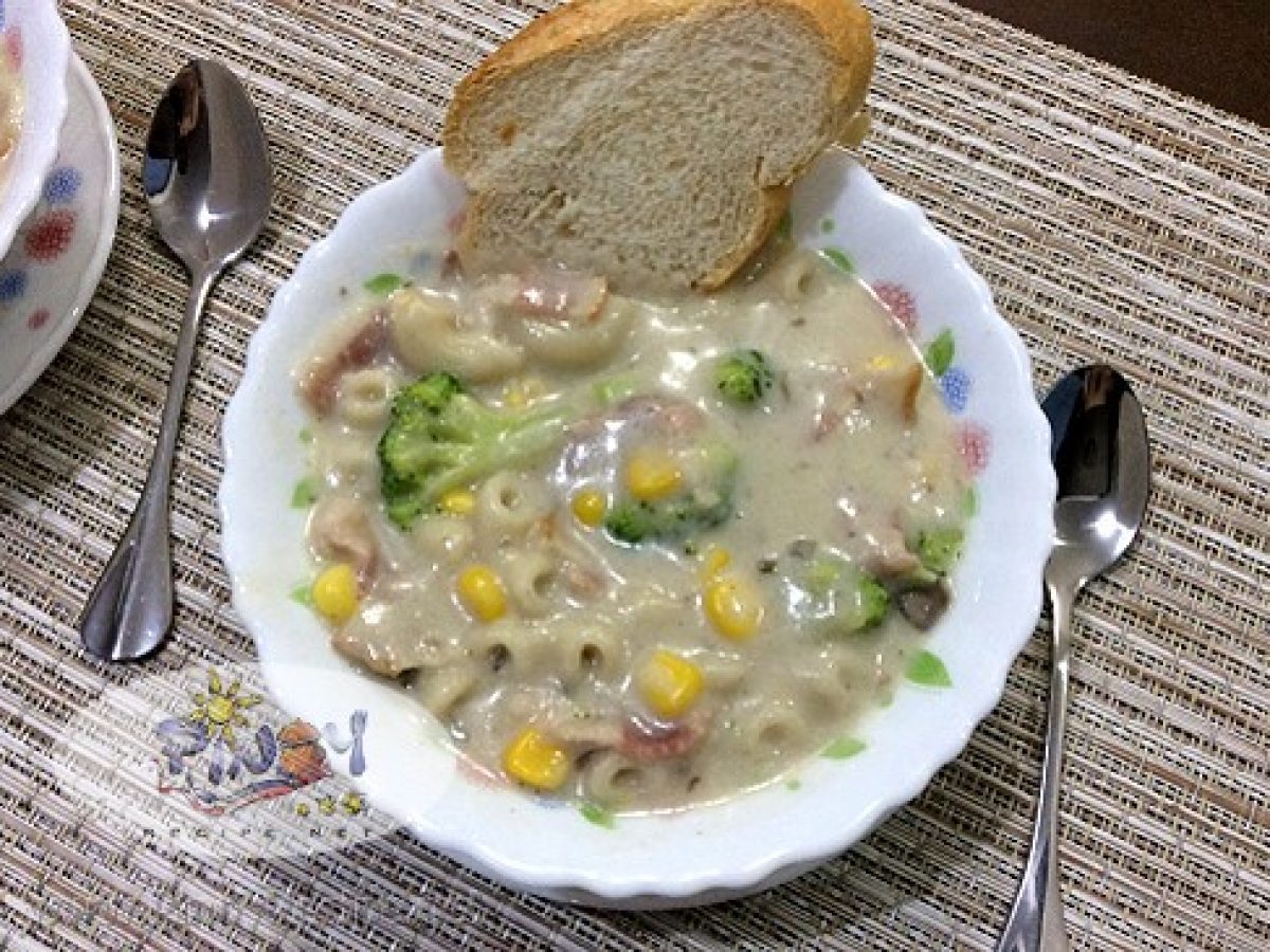 Bacon And Broccoli Mushroom Soup Recipe