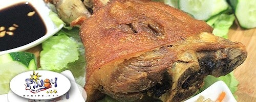 Crispy Pata for Easter Sunday Filipino Recipes