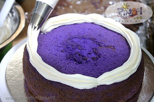 Ube Chiffon Cake