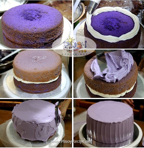 Ube Chiffon Cake