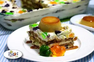 Halo Halo Graham Float