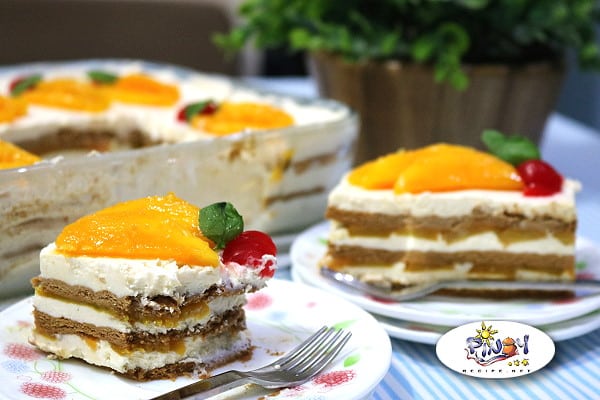 Peach Mango Float Dessert Recipe