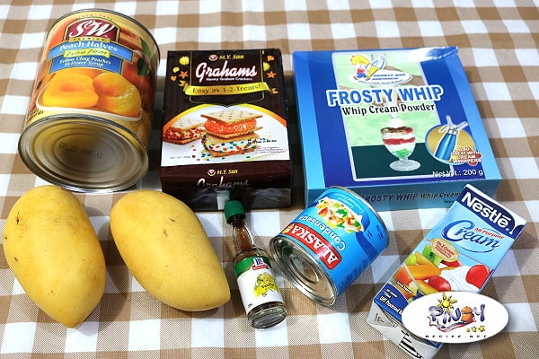 Peach Mango Float Ingredients