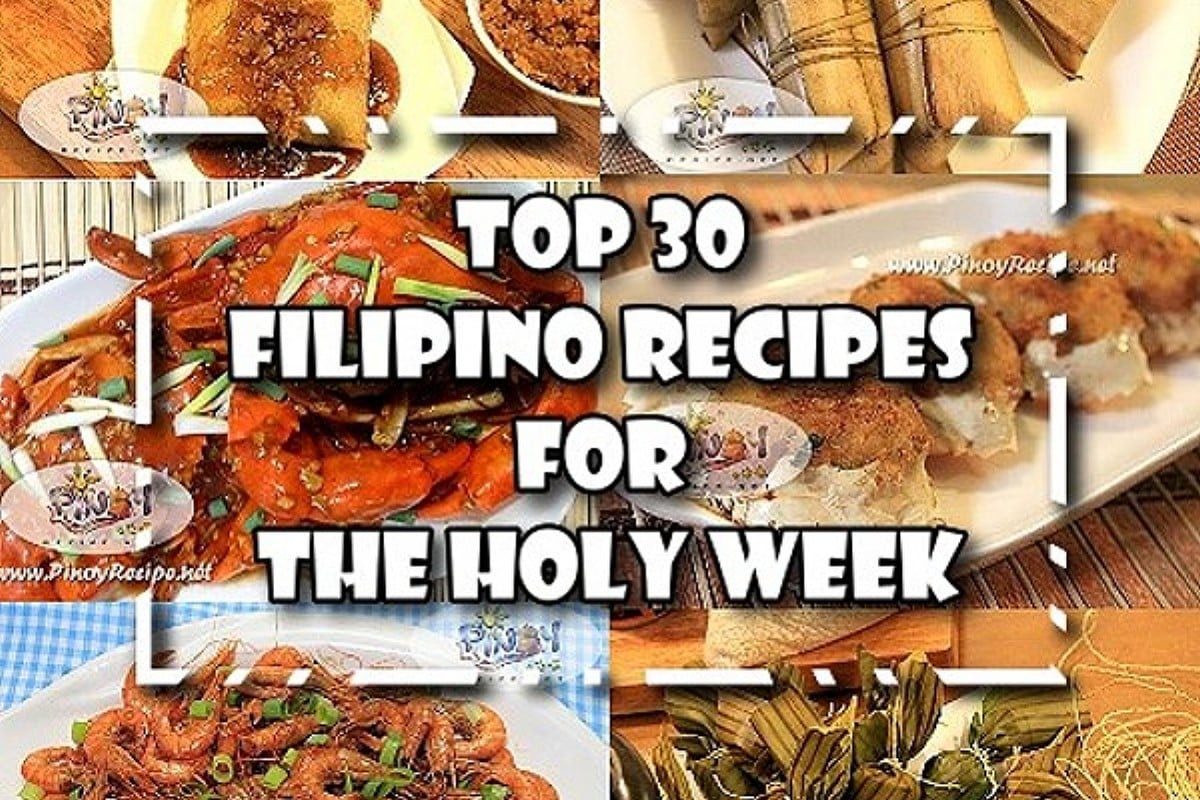 Top 30 Filipino Recipes for Holyweek