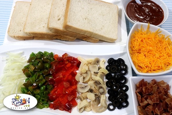 Bread Pizza Ingredients