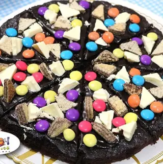 Brownie Pizza Recipe